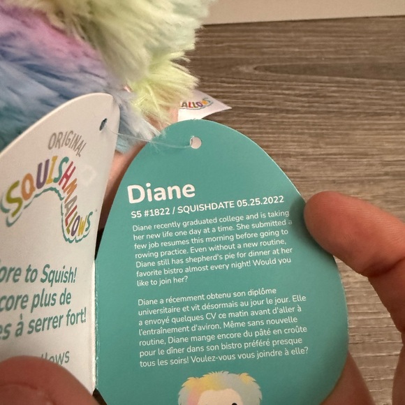 5” Diane Squishmallow - Picture 2 of 2